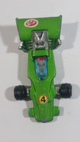 Vintage TinToys Lotus Climax F1 #4 W.T. 224 Bright Green STP Die Cast Toy Race Car Vehicle - Hong Kong