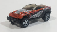 2003 Hot Wheels Alt Terrain Jeep Jeepster Metallic Burnt Orange Die Cast Toy Car Vehicle