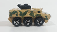 Majorette Sonic Flashers Special Forces Combat Tank Beige Army Camouflage Die Cast Toy Car Military Vehicle