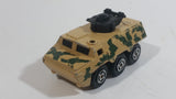 Majorette Sonic Flashers Special Forces Combat Tank Beige Army Camouflage Die Cast Toy Car Military Vehicle