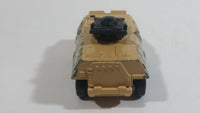 Majorette Sonic Flashers Special Forces Combat Tank Beige Army Camouflage Die Cast Toy Car Military Vehicle