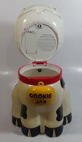 Mooing Cow Cookie Jar with Hinged lid that Moos When Opened - Working 10" Tall