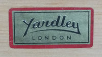 Vintage Yardley London England Dovetail Wood Wooden Soap Chest