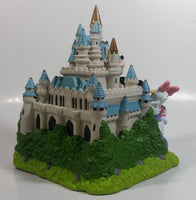 2001 Disney Disneyland Characters in Front of Castle 7 1/2" Tall PVC Coin Bank