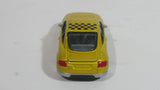 Realtoy Audi TT Yellow ZZA Confine Black Checkered Die Cast Toy Race Car Vehicle