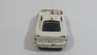 1999 Hot Wheels Mega Graphics Mustang Cobra Pearl White Die Cast Toy Car Vehicle