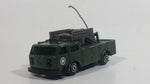 Vintage Majorette Sonic Flashers Special Forces Rocket Launcher Truck Army Green Die Cast Toy Car Vehicle