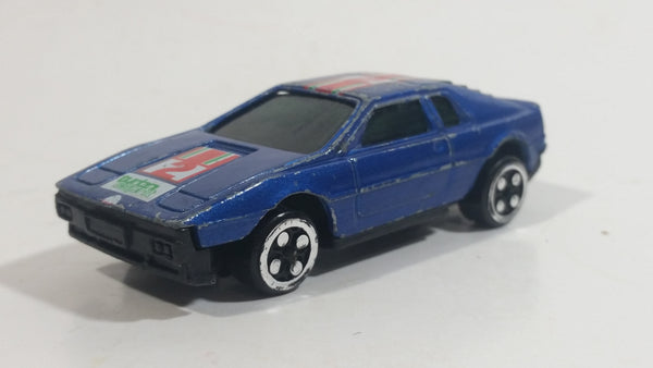 Vintage Summer Marz Karz Lotus Esprit Turbo Dark Blue Die Cast Toy Car Vehicle - S8557F Made in China