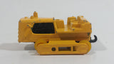 Vintage 1979 Matchbox MB64 Bulldozer Yellow Die Cast Toy Car Construction Equipment Machinery Vehicle