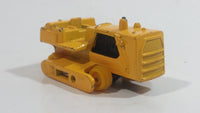 Vintage 1979 Matchbox MB64 Bulldozer Yellow Die Cast Toy Car Construction Equipment Machinery Vehicle