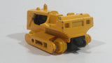 Vintage 1979 Matchbox MB64 Bulldozer Yellow Die Cast Toy Car Construction Equipment Machinery Vehicle