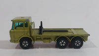 1962 Matchbox Series Lesney Products DAF Girder Truck No. 58 Lime Green Die Cast Toy Car Vehicle Made in England