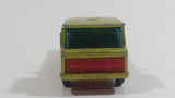 1962 Matchbox Series Lesney Products DAF Girder Truck No. 58 Lime Green Die Cast Toy Car Vehicle Made in England