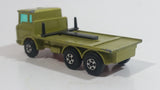 1962 Matchbox Series Lesney Products DAF Girder Truck No. 58 Lime Green Die Cast Toy Car Vehicle Made in England