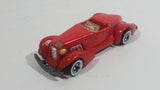 1991 Hot Wheels Auburn 852 Red Die Cast Toy Car Vehicle - WW - Malaysia