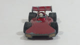 Vintage 1973 Lesney Matchbox Superfast No. 24 "Team Matchbox" Race Car Red Die Cast Toy Car Vehicle