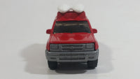 2006 Matchbox Coast Guard Nissan Xterra Red Die Cast Toy Car Beach Rescue Emergency Vehicle