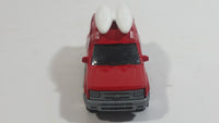 2006 Matchbox Coast Guard Nissan Xterra Red Die Cast Toy Car Beach Rescue Emergency Vehicle