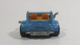 Vintage Majorette No. 223 Crazy Car Light Blue 1/55 Scale Die Cast Toy Car Vehicle Made in France