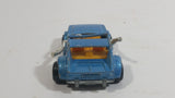 Vintage Majorette No. 223 Crazy Car Light Blue 1/55 Scale Die Cast Toy Car Vehicle Made in France