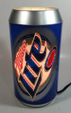 2004 Miller Brewing Co. Miller Lite True Pilsner Beer 10" Tall Beer Can Shaped Rotating Plug In Electric Lamp Light