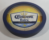 Corona Extra Beer La Cerveza Mas Fina 11" Round Blue Clock