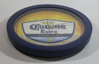 Corona Extra Beer La Cerveza Mas Fina 11" Round Blue Clock