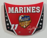 2007 Action Racing NASCAR #11 Denny Hamlin Marines American Heroes Memorial Day 1/24 Scale Hood Magnet Racing Collectible