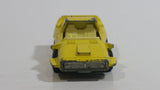 Rare Version (White Interior) 1972 Lesney Matchbox Superfast Woosh - N - Push No. 58 Yellow #2 Die Cast Toy Car Vehicle