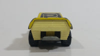 Rare Version (White Interior) 1972 Lesney Matchbox Superfast Woosh - N - Push No. 58 Yellow #2 Die Cast Toy Car Vehicle