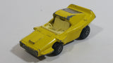 Rare Version (White Interior) 1972 Lesney Matchbox Superfast Woosh - N - Push No. 58 Yellow #2 Die Cast Toy Car Vehicle