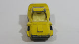 Rare Version (White Interior) 1972 Lesney Matchbox Superfast Woosh - N - Push No. 58 Yellow #2 Die Cast Toy Car Vehicle