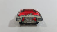 Vintage Dinky Toys Fiat Abarth 2000 Red and White Die Cast Toy Car Vehicle Made in England