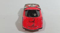 Vintage Dinky Toys Fiat Abarth 2000 Red and White Die Cast Toy Car Vehicle Made in England