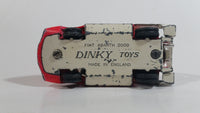 Vintage Dinky Toys Fiat Abarth 2000 Red and White Die Cast Toy Car Vehicle Made in England