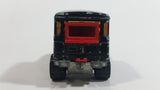 Majorette No. 277 Toyota 4x4 Black "Raid 86" African Continent 1/53 Scale Die Cast Toy Car Vehicle with Opening Rear Window