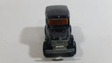 Majorette No. 277 Toyota 4x4 Black "Raid 86" African Continent 1/53 Scale Die Cast Toy Car Vehicle with Opening Rear Window