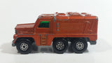 Vintage 1973 Lesney Matchbox Rolamatics No. 16 Badger Orange Radar Truck Die Cast Toy Car Vehicle