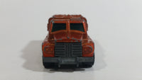 Vintage 1973 Lesney Matchbox Rolamatics No. 16 Badger Orange Radar Truck Die Cast Toy Car Vehicle