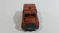 Vintage 1973 Lesney Matchbox Rolamatics No. 16 Badger Orange Radar Truck Die Cast Toy Car Vehicle