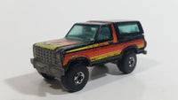 1982 Hot Wheels Ford Bronco Black Die Cast Toy Car SUV Vehicle BW Malaysia