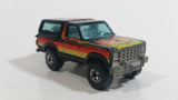 1982 Hot Wheels Ford Bronco Black Die Cast Toy Car SUV Vehicle BW Malaysia