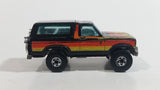 1982 Hot Wheels Ford Bronco Black Die Cast Toy Car SUV Vehicle BW Malaysia