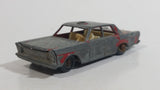 Vintage Lesney Matchbox Series Ford Galaxie No. 55/59 Red (Paint Worn Off) Die Cast Toy Car Vehicle Made in England