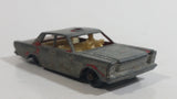 Vintage Lesney Matchbox Series Ford Galaxie No. 55/59 Red (Paint Worn Off) Die Cast Toy Car Vehicle Made in England