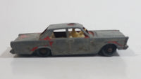 Vintage Lesney Matchbox Series Ford Galaxie No. 55/59 Red (Paint Worn Off) Die Cast Toy Car Vehicle Made in England