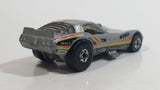 1982 Hot Wheels Vetty Funny Corvette Funny Car Grey Die Cast Toy Drag Racing Car Vehicle