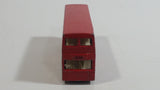 Vintage 1972 Lesney Matchbox Superfast No. 17 The Londoner Bus Berger Paints Red Die Cast Toy Car Vehicle