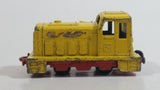 Vintage 1978 Lesney Matchbox Superfast No. 24 Shunter Train Locomotive Yellow Die Cast Toy Car Railway Railroad Vehicle