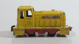 Vintage 1978 Lesney Matchbox Superfast No. 24 Shunter Train Locomotive Yellow Die Cast Toy Car Railway Railroad Vehicle